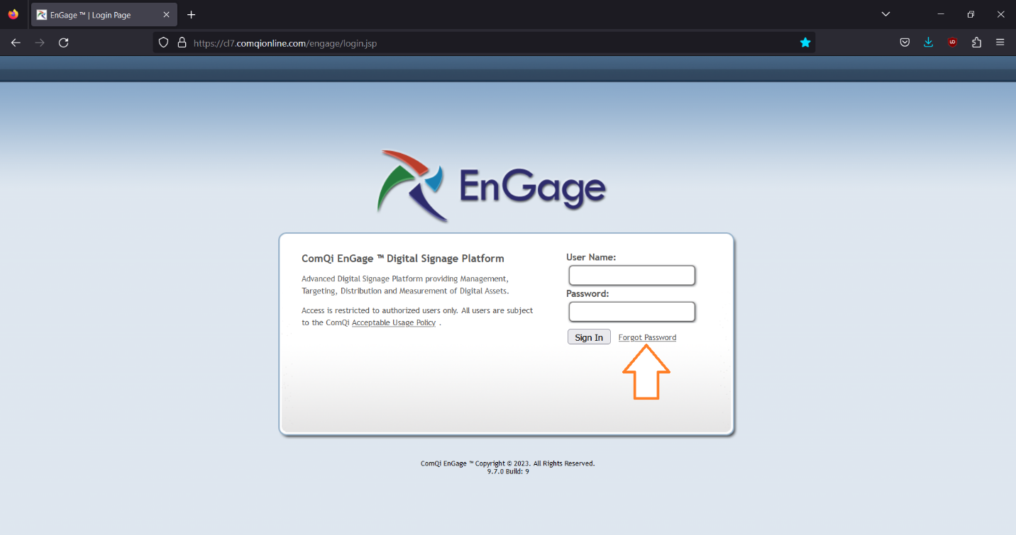 EnGage phần mềm bảng hiệu kỹ thuật số dựa trên đám mây