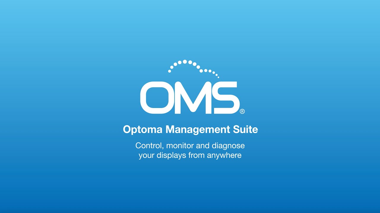 Phần mềm quản lý màn hình Optoma Management Suite